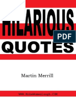 Bonus iUd2Dsd23 Hilarious Quotes Martin Merril