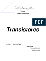 Informe Electronica Transistores