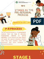 6 Stages in The Pre Referral Process