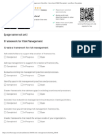 Iso 31000 Risk Management Checklist