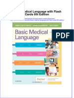 Basic Medical Language With Flash Cards 6th Edition