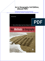 Key Methods in Geography 3rd Edition Ebook PDF