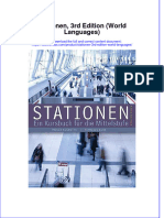 Stationen 3rd Edition World Languages