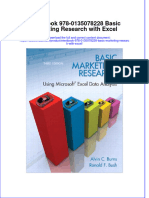 Etextbook 978 0135078228 Basic Marketing Research With Excel