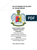 CA Vesical Caso Clinico