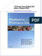 Pediatric Primary Care e Book 6th Edition Ebook PDF