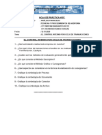 7 Hoja de Práctica Nº07 El Control Interno Por Ciclo de Transacciones