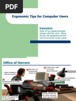 Ergonomics