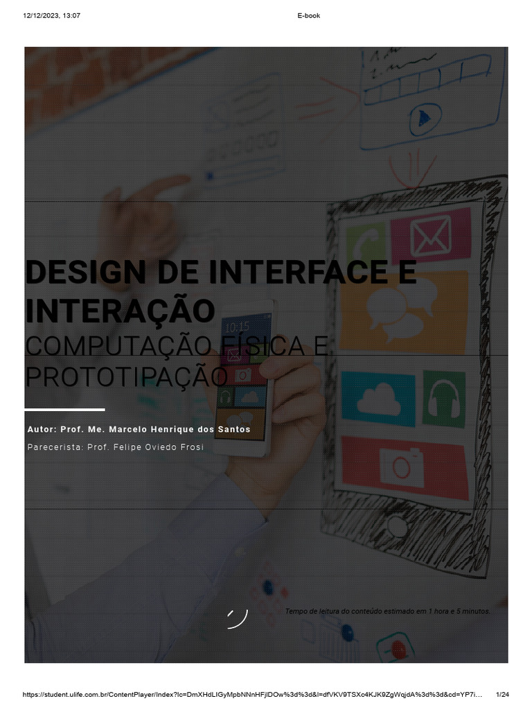 Design de Interface e Computação Física | PDF | Aprendizado | Design de ...