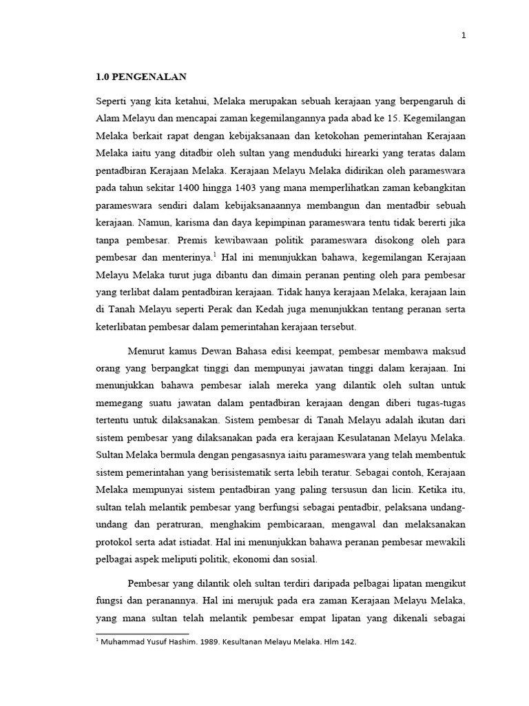 Tugasan individu skse 1033 kerajaan melayu pdf