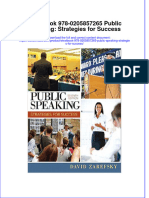 Etextbook 978 0205857265 Public Speaking Strategies For Success