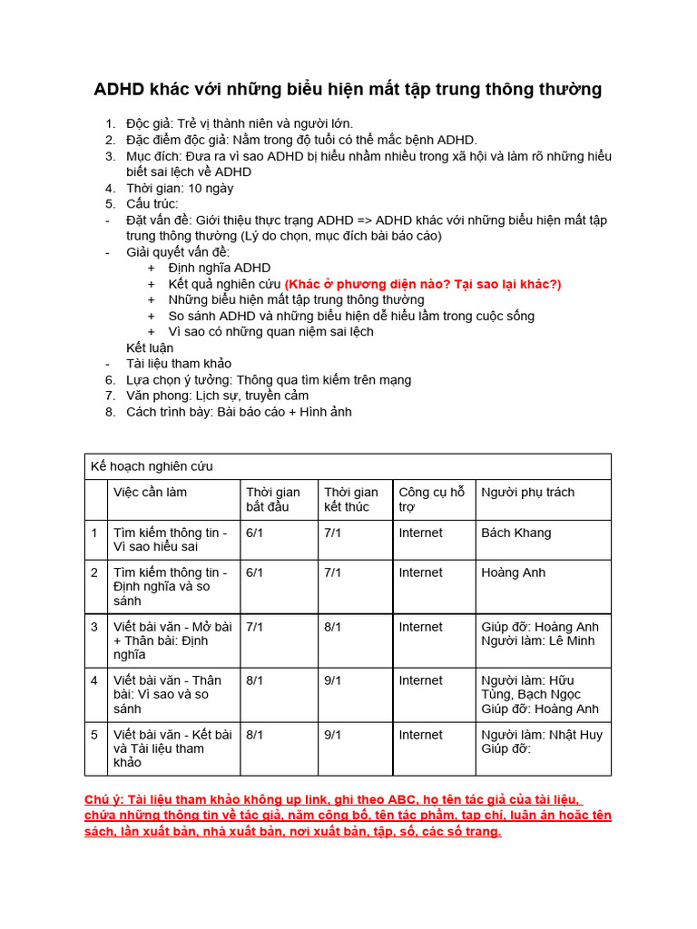ADHD | PDF