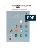 Personal Finance 12th Edition Ebook PDF