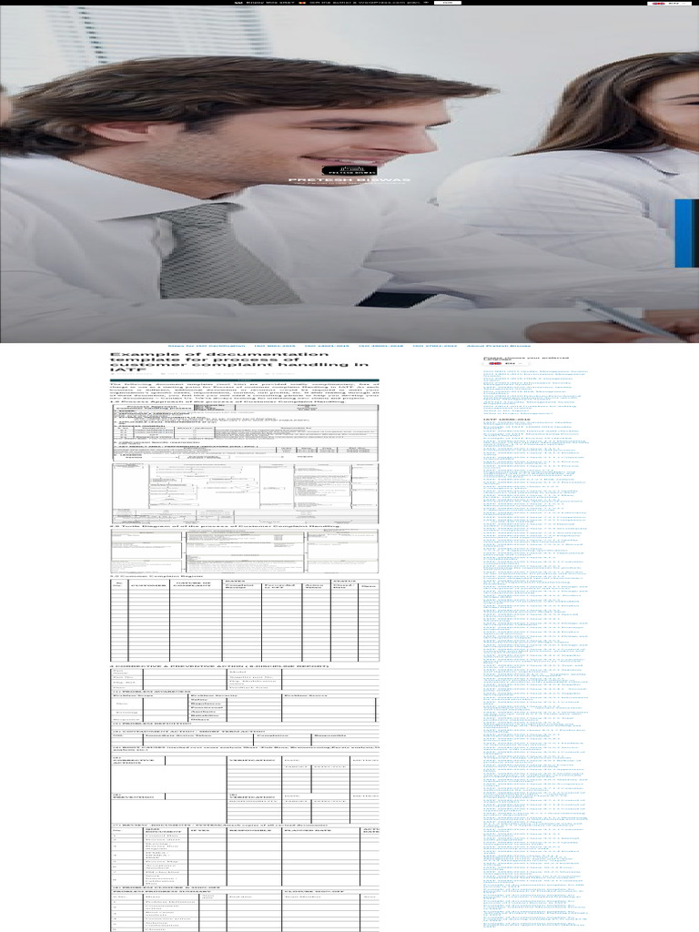 Customer Complaint Handling In Iatf Pdf Quality Management System