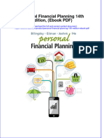 Personal Financial Planning 14th Edition Ebook PDF