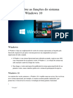 Pesquisa Sobre As Funções Do Sistema Operacional Windows 10