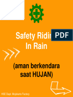 Safety On Rain Driving
