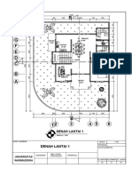 Gambar Arsitektural 2D Rumah 2 Lantai Ty