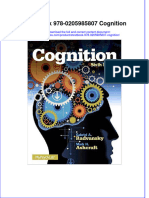 Etextbook 978 0205985807 Cognition