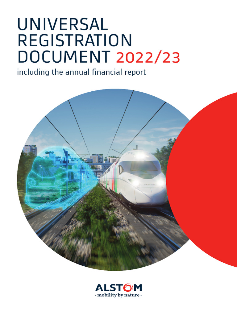 Alstom 2022 2023 Universal Registration Document URD en Download Free
