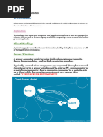 Definition:: Client-Server Architecture