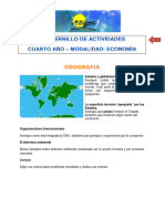 Cuadernillo de Actividades de 4º Año (Economía)