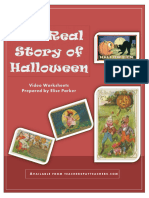 The Real Story of Halloween Video Worksheets Video Quizzes
