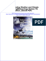Understanding Weather and Climate Masteringmeteorology Series 7th Edition Ebook PDF