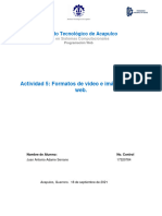 Actividad 5 Formatos de video e imágenes para web.