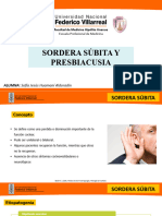 Sordera Súbita, Presbiacusia Sofía