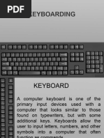 Keyboarding