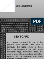 Keyboarding