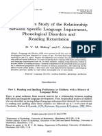 A Prospective Study of the Relationship