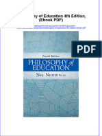 Philosophy of Education 4th Edition Ebook PDF