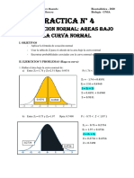 Práctica 4 areas bajo la curva normal 