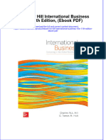 Ebook For Hill International Business 10e 11th Edition Ebook PDF