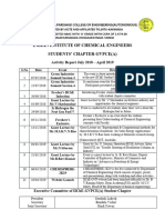 2018 To 2019 IIChE Events