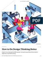 How To Do Design Thinking Better