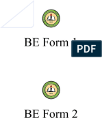 BE Form 1