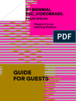 22nd SESC - Videobrasil Biennial - Guide For Guests