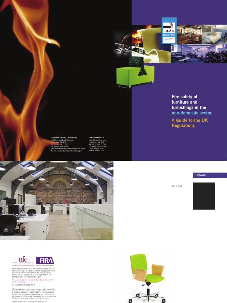 Fira Contract Flammability Guide | PDF