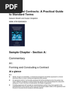 Commercial Contracts A Practical Guide To Standard Terms