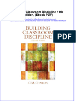 Building Classroom Discipline 11th Edition Ebook PDF