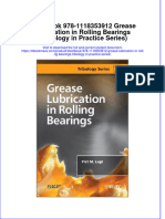 Etextbook 978 1118353912 Grease Lubrication in Rolling Bearings Tribology in Practice Series