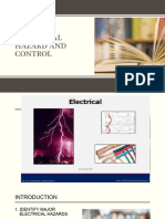 ELECTRICAL HAZARD AND CONTROL