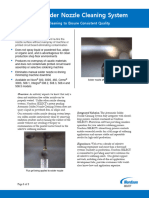 Solder Nozzle Cleaning Data Sheet - English