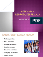 Kesehatan Reproduksi Remaja