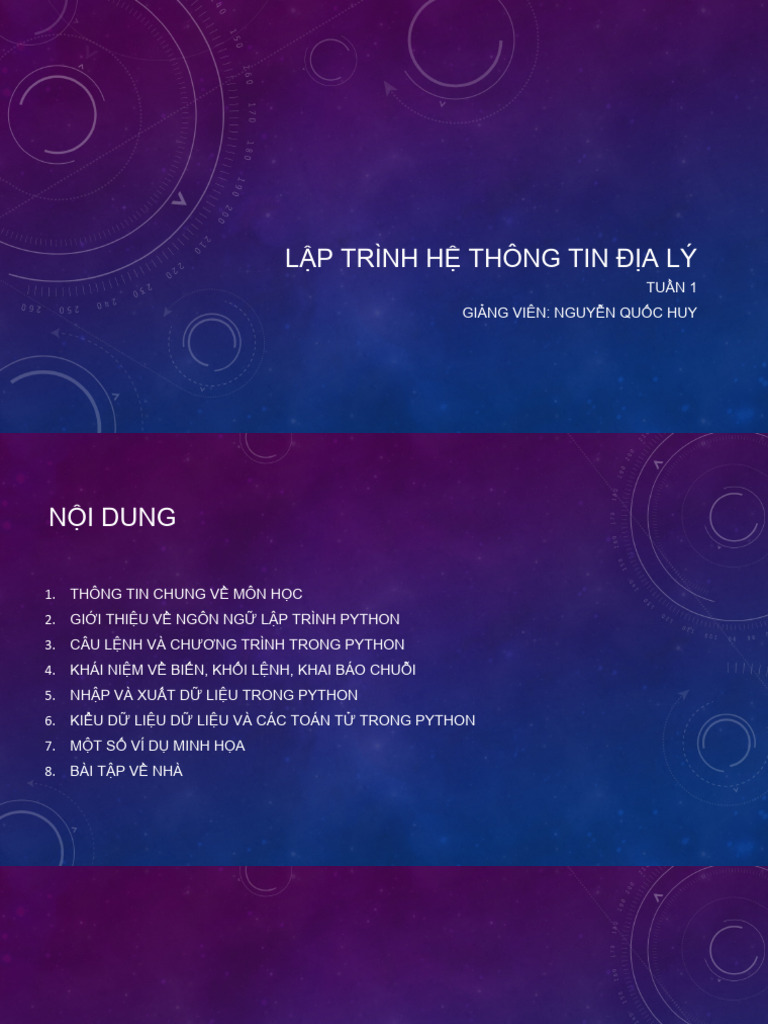 Gis Programming Week01 Pdf