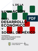 El Papel de La Educación en El Desarrollo Económico y Social de México (2023)