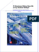 Ebook PDF Business Ethics Now 5th Edition by Andrew Ghillyer